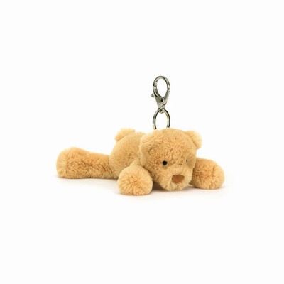 Jellycat Smudge Bear Bag Charm Australia | 049157OEV